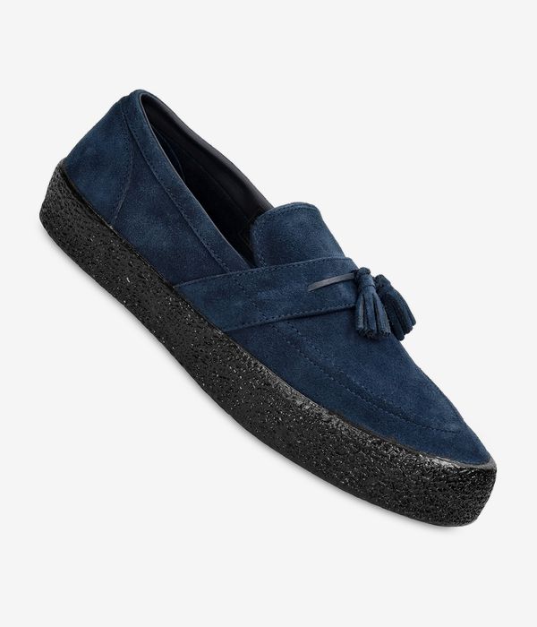 Shop Last Resort AB VM005 Loafer Suede Shoes (dress blues black 