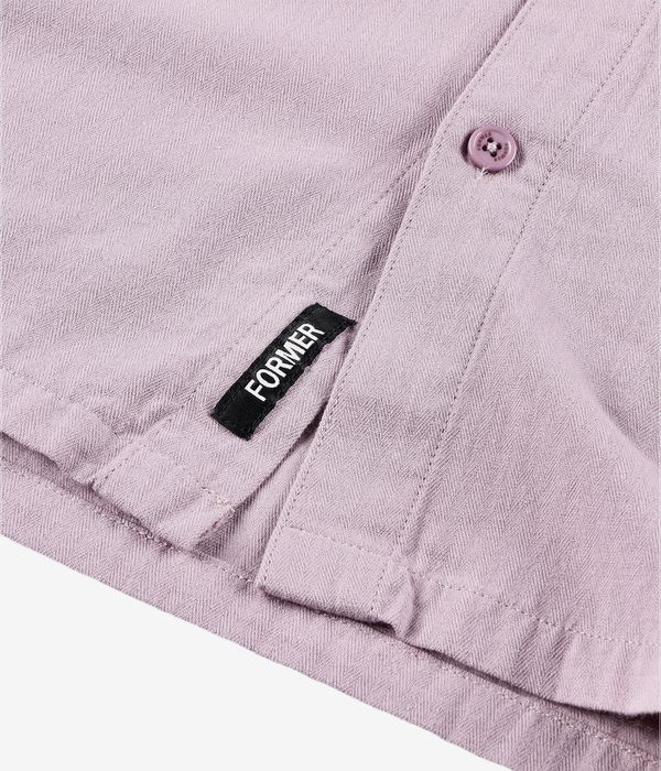 Former Vivian Herringbone Shirt (mauve)