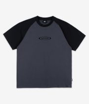 Antix Simplex Raglan Organic T-Shirt (black slate grey)