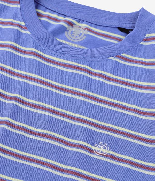 Element Icon Embroidery T-Shirt (washed stripes riviera)