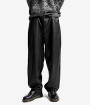 Wasted Paris Faux Leather Casper Pantaloni (black)