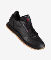 Reebok Classic Leather Schoen (black gum)