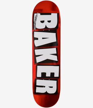 Baker Brand Logo 8.25" Tavola da skateboard (red foil)