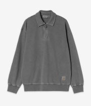 Carhartt WIP Harper Polo-Shirt (black garment dyed)
