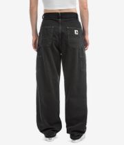 Carhartt WIP W' Brandon Double Knee Pant Maverick Jeans women (black stone washed)