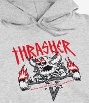 Thrasher x Toy Machine Monster-Gram Hoodie (ash grey)