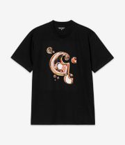 Carhartt WIP Solar Chrome C-Logo Organic T-Shirt (black)