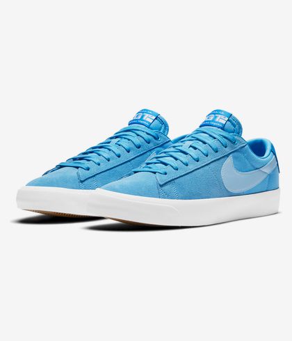 Nike Sb Zoom Blazer Low Pro Gt Shoes Coast Psychic Blue Buy At Skatedeluxe