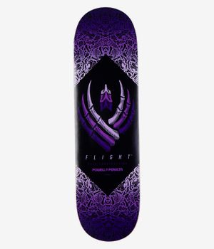 Powell-Peralta Bones Flight Shape 244 8.5" Planche de skateboard (purple)