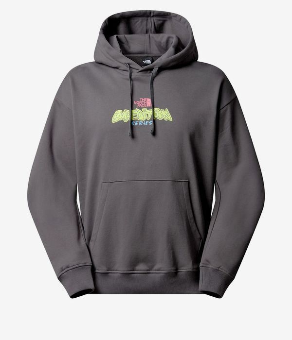 The North Face Expedition Celebration Oversized Hoodie (anthracite grey)
