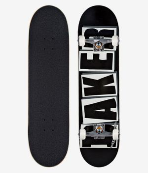 Baker Team Brand Logo 8.25" Complete-Skateboard (black white)