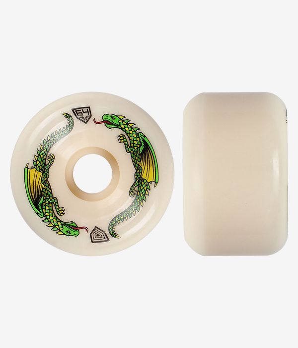 Powell-Peralta Dragons Symmetrical Bomber Wheels (off white) 64 mm 93A 4 Pack