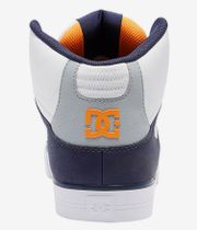 DC Pure High Top WC Shoes (white grey orange)