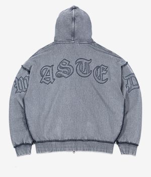 Wasted Paris Kingdom Curve Faded Zip-Hoodie (faded navy)