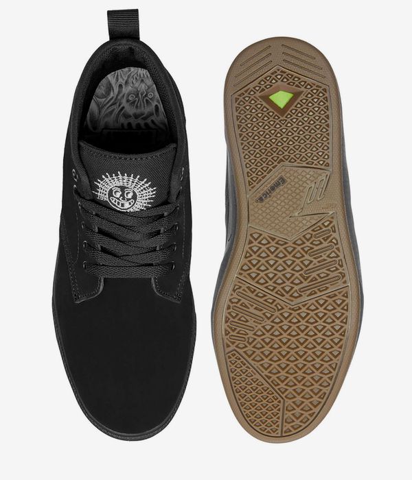 Emerica x Lottie Spanky Hi Schuh (black)