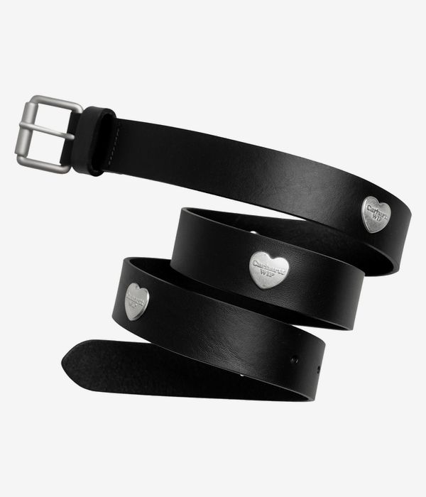 Carhartt WIP Tylor Gürtel (leather black silver)