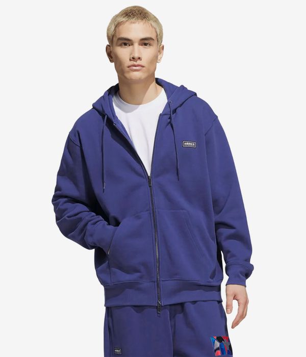 adidas Gonz Graph Zip-Hoodie (muted purple)