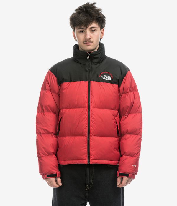 Black nuptse north face discount