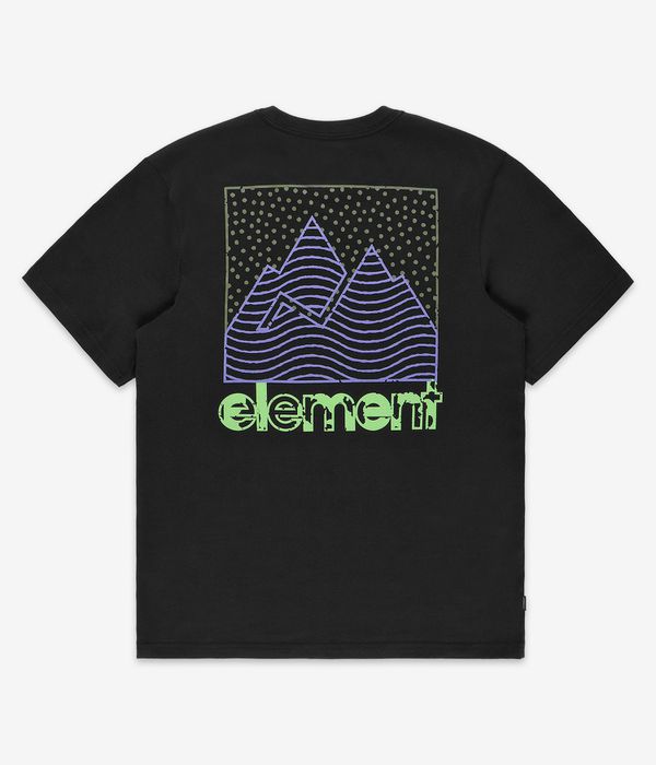 Element Joint Texture T-Shirt (flint black)