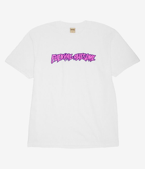 Fucking Awesome Stamp Logo T-Shirty (white)