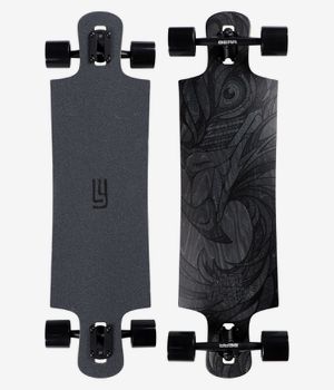 Landyachtz Drop Hammer 36.5" (92,7cm) Komplett-Longboard (black eagle)