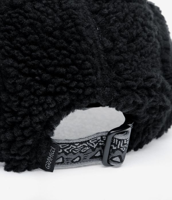 Gramicci x and wander JQ Tape Fleece Cap (black)