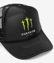 Paradise NYC Monster Trucker Czapki z Daszkiem (black)