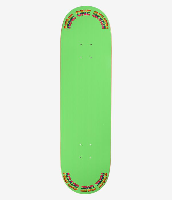 Call Me 917 Rainbow Slick 8.5" Skateboard Deck (green)