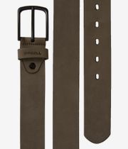 REELL All Black Buckle Belt  (cappuccino)