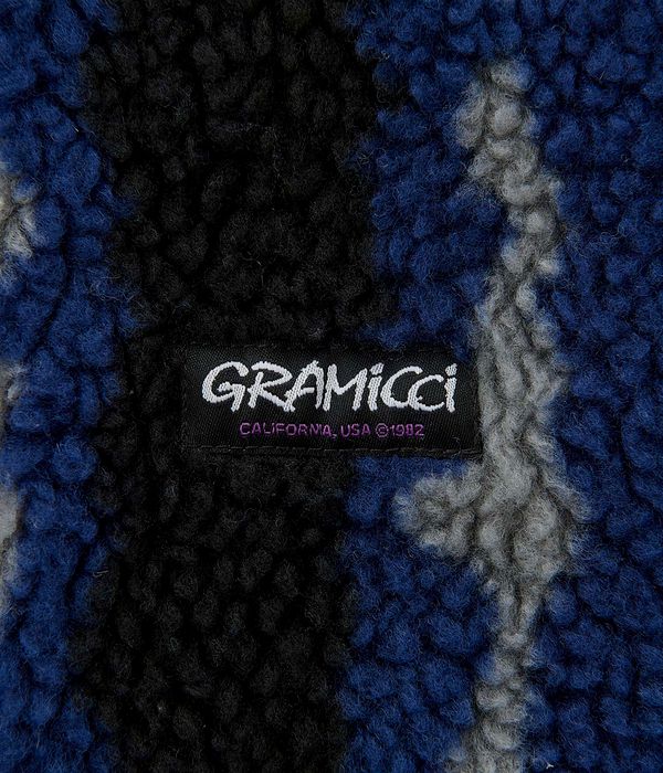 Gramicci Ripple Sherpa Vest (navy ripple)