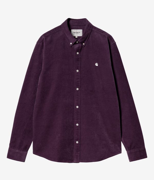 Carhartt WIP Madison Fine Cord Chemise (huckleberry wax)