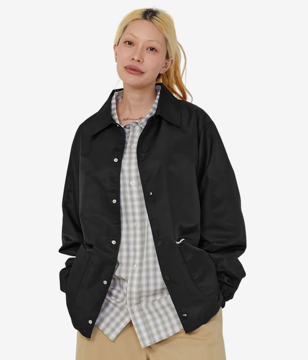 HUF 89 Coaches Jacket (black white)