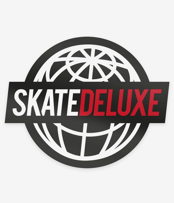 skatedeluxe World Sticker 60cm (black)
