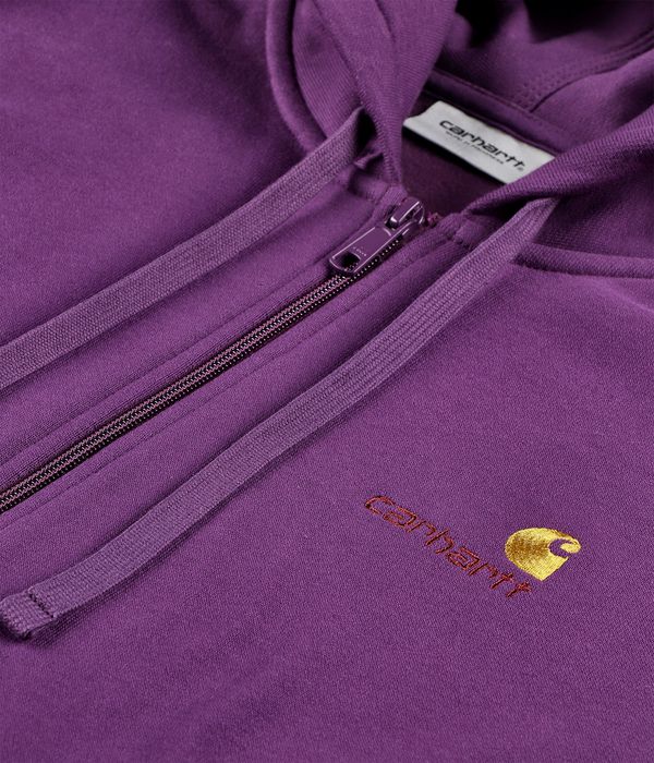 Carhartt WIP America Script Zip-Hoodie (huckleberry)