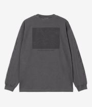 Carhartt WIP Terrestrial Organic Longues Manches (black graphite pigment garment d)