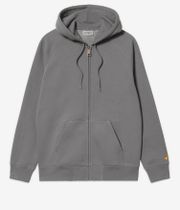 Carhartt WIP Chase Bluza z Kapturem na Zamek (porphyry gold)