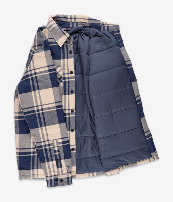 Fern Hjelm ikke Shop Patagonia Insulated Organic Cotton Fjord Flannel Jacket (oar tan)  online | skatedeluxe
