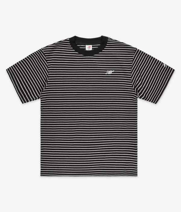 New Balance Numeric Thin Stripe T-Shirt (black)