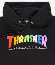 Thrasher Rainbow Mag sweat à capuche (black)