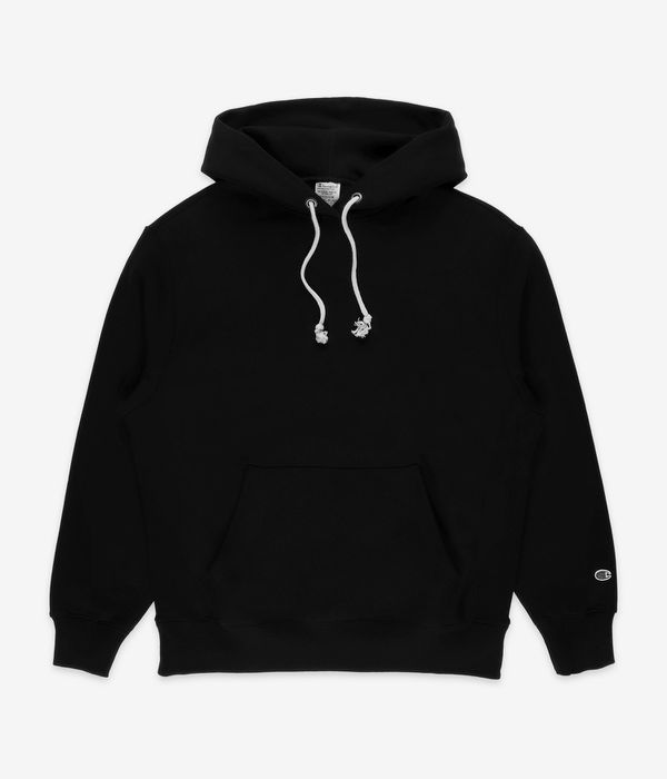 Acquista Champion Reverse Weave RWSS Core Felpa Hoodie black online skatedeluxe
