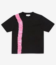 Yardsale Flower T-shirt (tie dye black)
