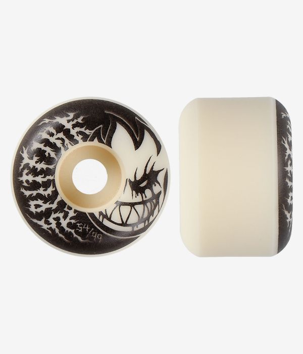 Spitfire Formula Four Deathmask II Bighead Radial Full Wheels (glow in the dark) 54 mm 99A 4 Pack