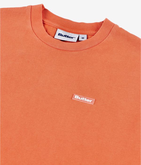 Butter Goods Basic T-Shirt (washed blood orange)