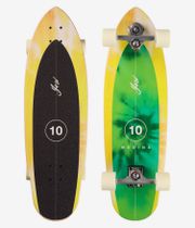 YOW Medina Tie Dye 33" (83,8cm) Surfskate Cruiser 2021 (green)