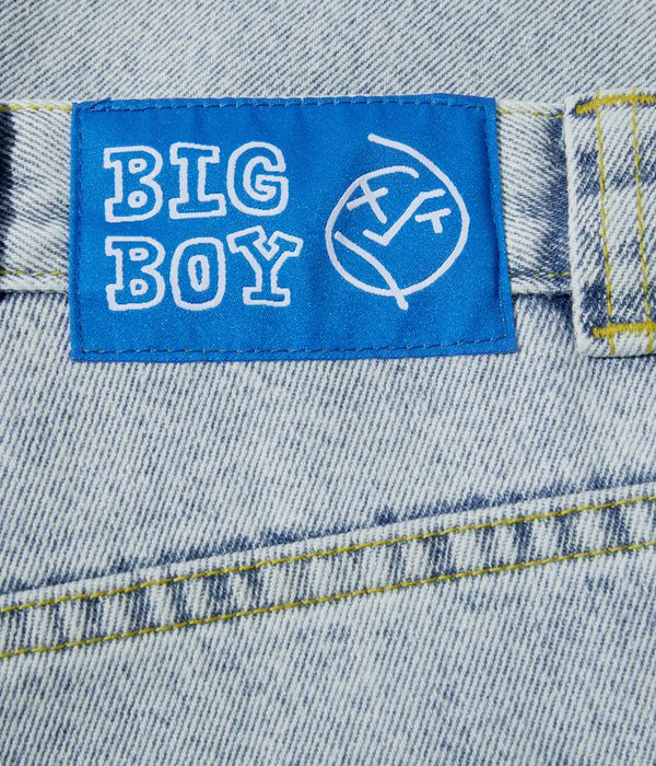 Shop Polar Big Boy Shorts (light blue) online | skatedeluxe