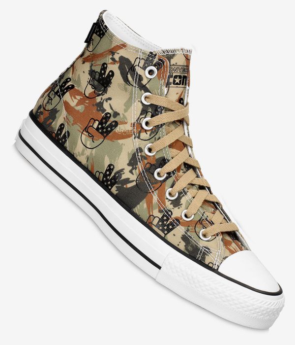 Shop Converse CONS Chuck Taylor All Star Pro Camo Peace Shoes (hamadan  pinecone brown black) online | skatedeluxe