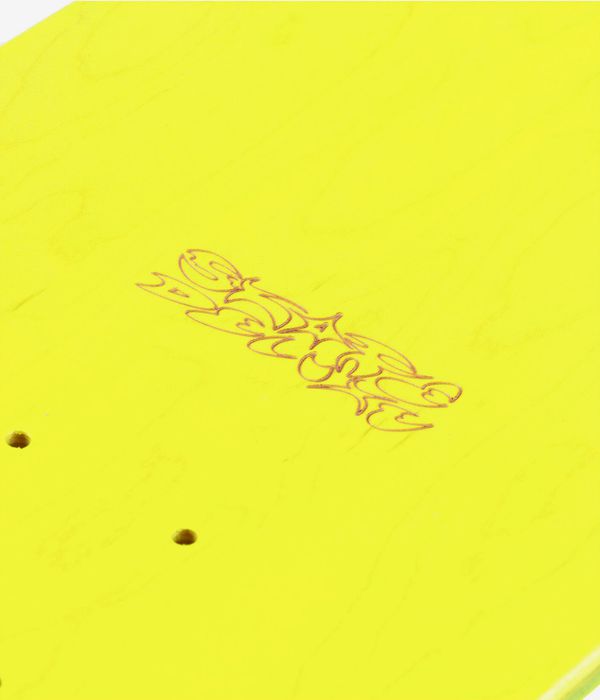 skatedeluxe Aqua Twin Tail 8.125" Skateboard Deck (yellow dip)