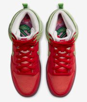 Nike SB Dunk High Pro Strawberry Cough Schuh (university red spinach green)