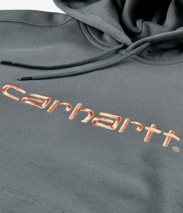 Carhartt WIP W' Basic Bluzy z Kapturem women (velvet green gentle orange)