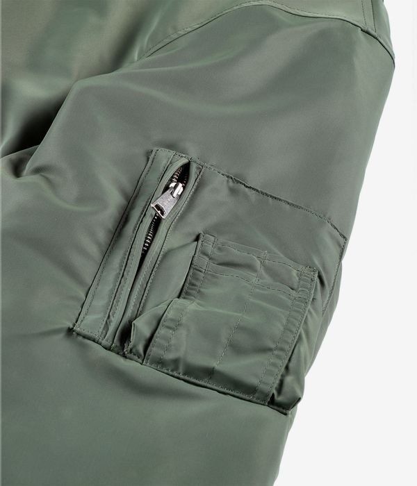 Carhartt WIP Olten Bomber Jacket (duck green turmeric)